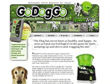 Tablet Screenshot of godog.com.au